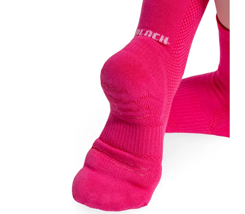 Bloch Blochsox, șosete de dans pentru copii - Roz aprins - hot pink