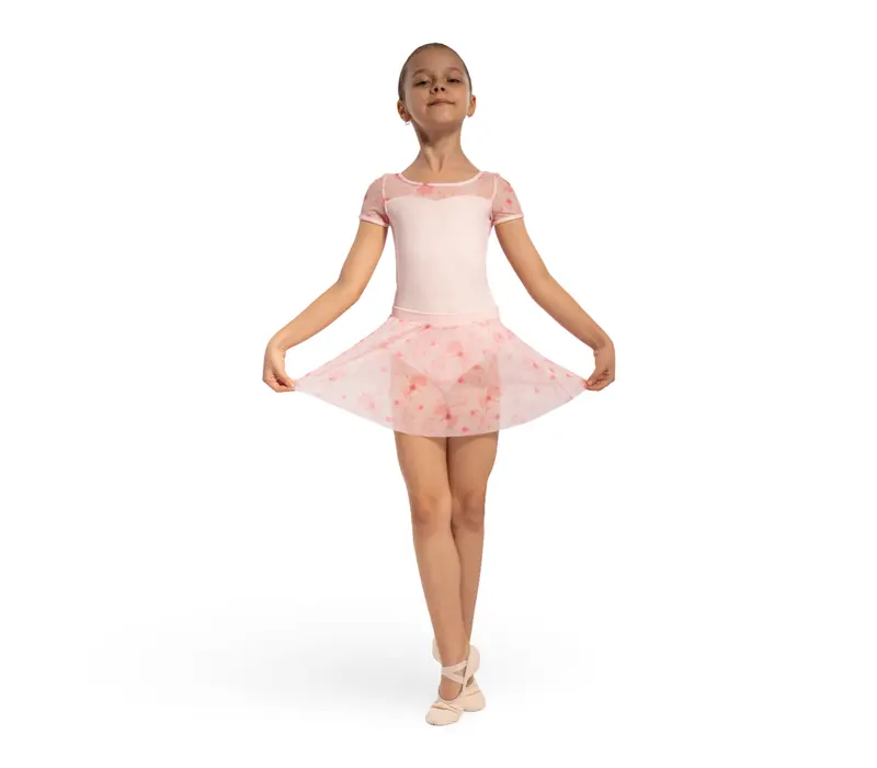 Bloch Remi Floral, dres pentru fete  - Roz candy Bloch