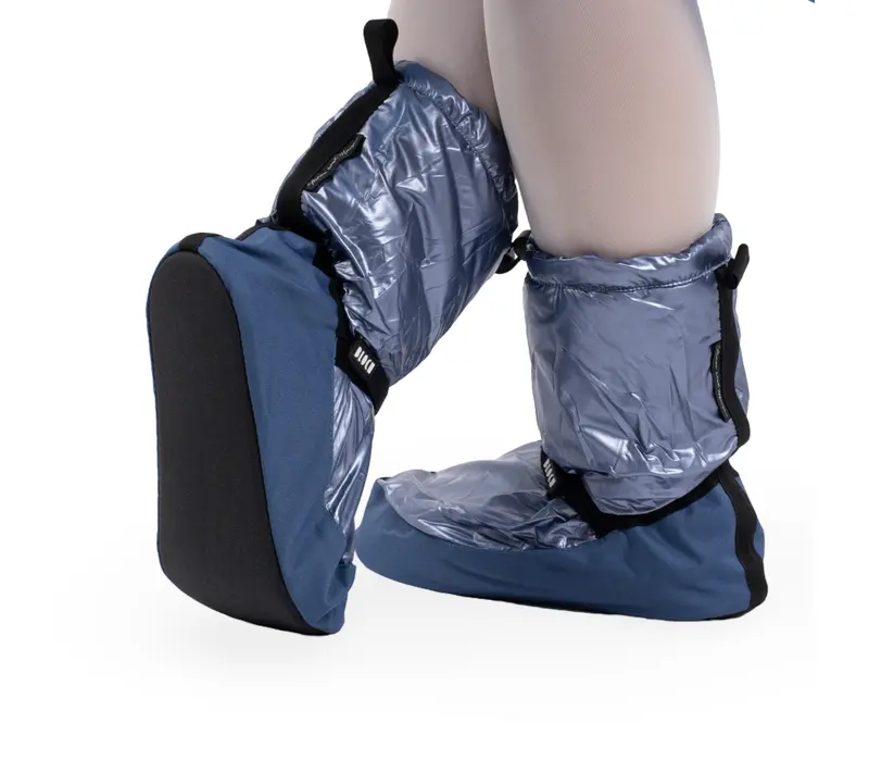 Bloch metalic bootie, încălţăminte de încălzire pentru dame - Gri grey metallic Bloch