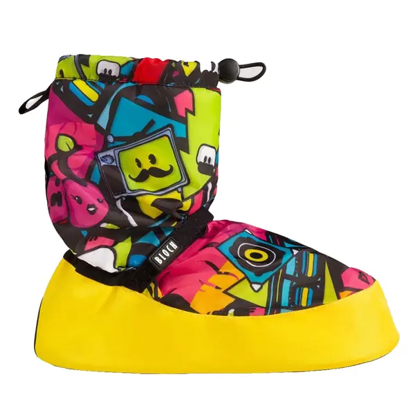 Bloch crazy printed booties, încălţăminte pentru încălzire