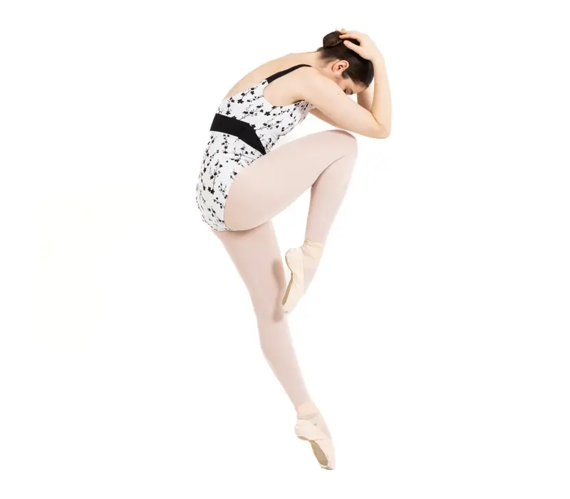 Capezio C'est la vie Fleur, dres pentru dame cu bretele groase  - Cascading Florals Capezio