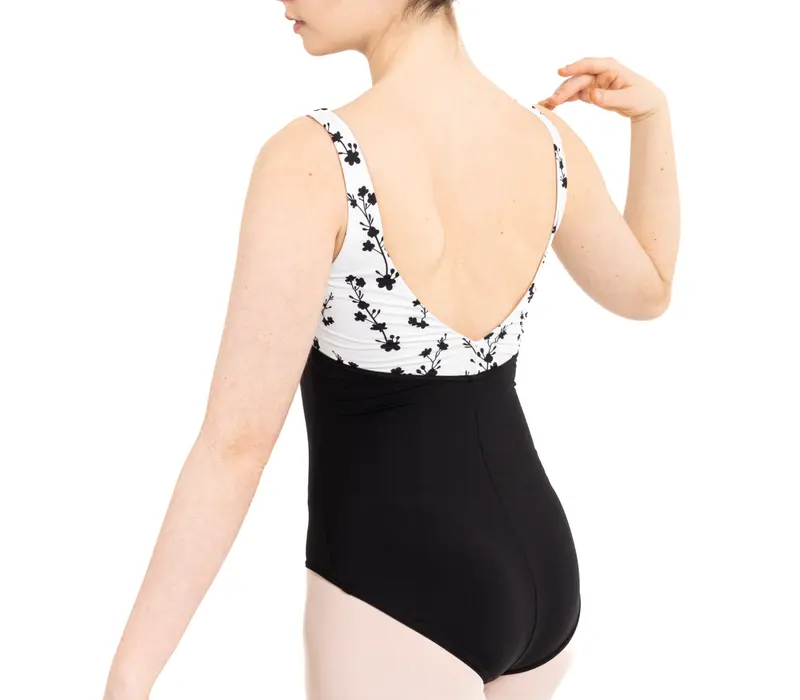 Capezio, costum de balet cu bretele late - Cascading Florals Capezio