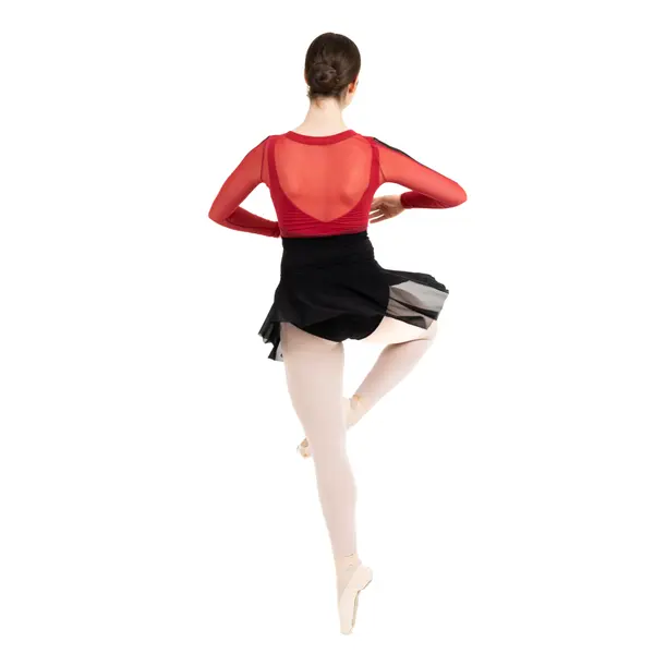 Capezio C'est La Vie Joyeux mesh cover up, top pentru dame