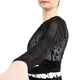 Capezio C'est La Vie Joyeux mesh cover up, top pentru dame