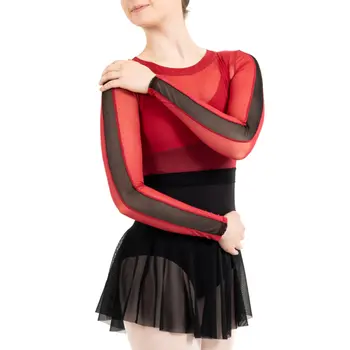 Capezio C'est La Vie Joyeux mesh cover up, top pentru dame