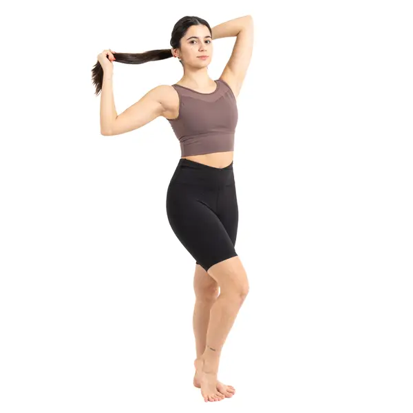 Capezio C'est La Vie Enchante Bike Short,  pantaloni scurţi pentru dame cu lungime până la coapse