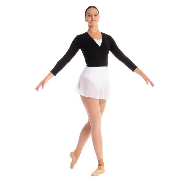 Capezio cross over top, top pentru încălzire pentru femei