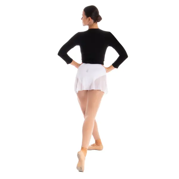 Capezio cross over top, top pentru încălzire pentru femei