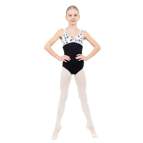 Capezio C'est La Vie Etoile Leotard, dres pentru fete cu bretele groase