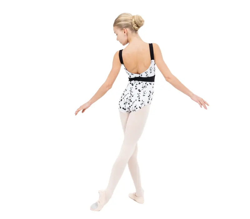 Capezio C'est La Vie Fleur, dres pentru fete cu bretele groase - Cascading Florals Capezio