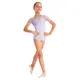 Capezio Leotard, costum de balet pentru copii cu maneca scurta - Lavanda