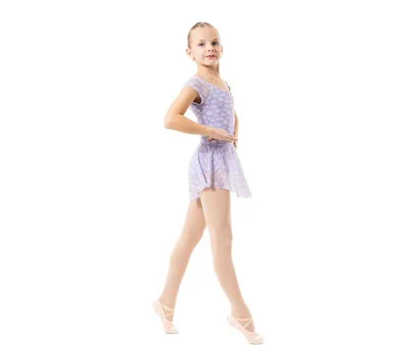 Capezio Nine Rainbow leotard, dres de fete - Violet lavandă Capezio