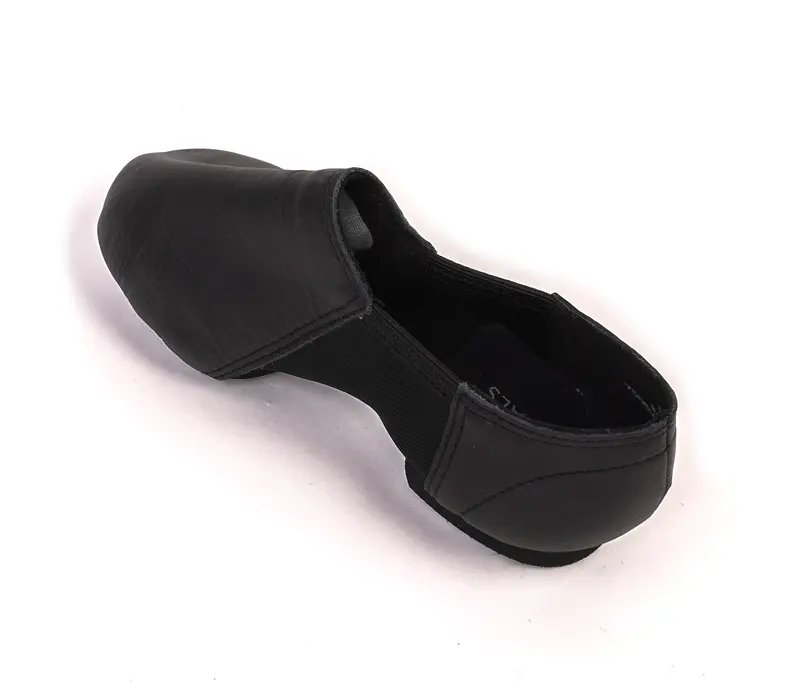 Capezio Nova, pantofi de jazz slip-on - Negru