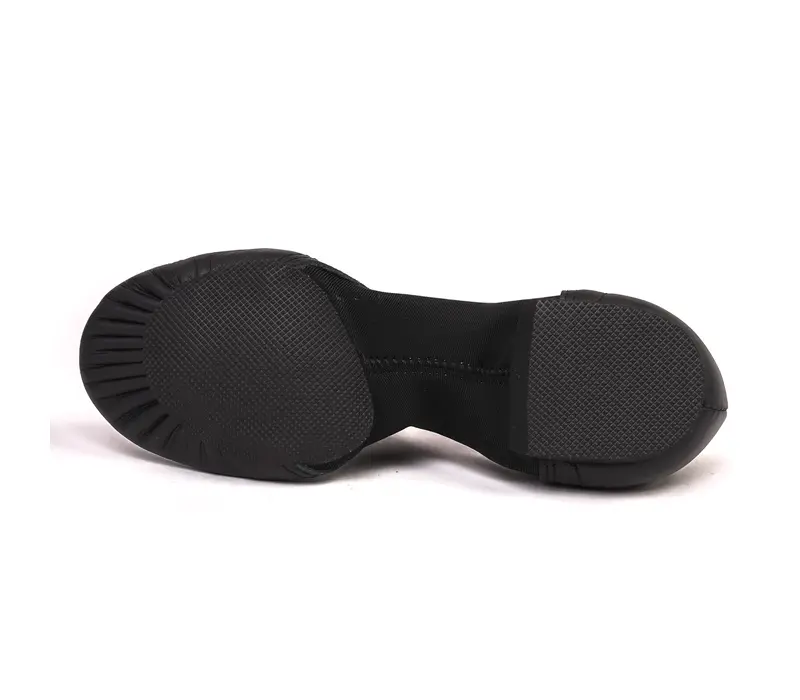 Capezio Nova, pantofi de jazz slip-on - Negru