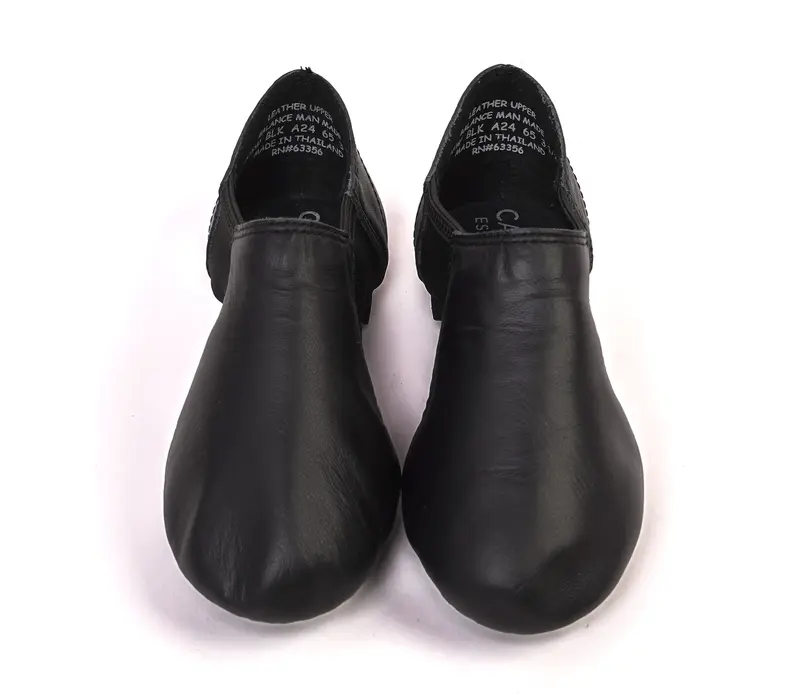 Capezio Nova, pantofi de jazz pentru copii slip-on - Caramel