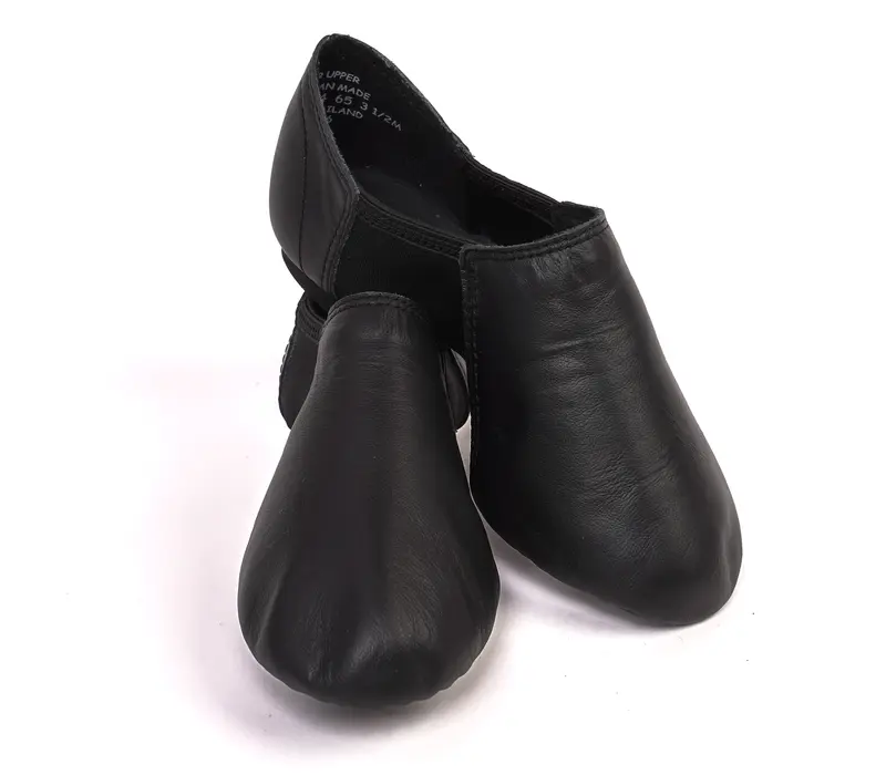 Capezio Nova, pantofi de jazz slip-on - Negru