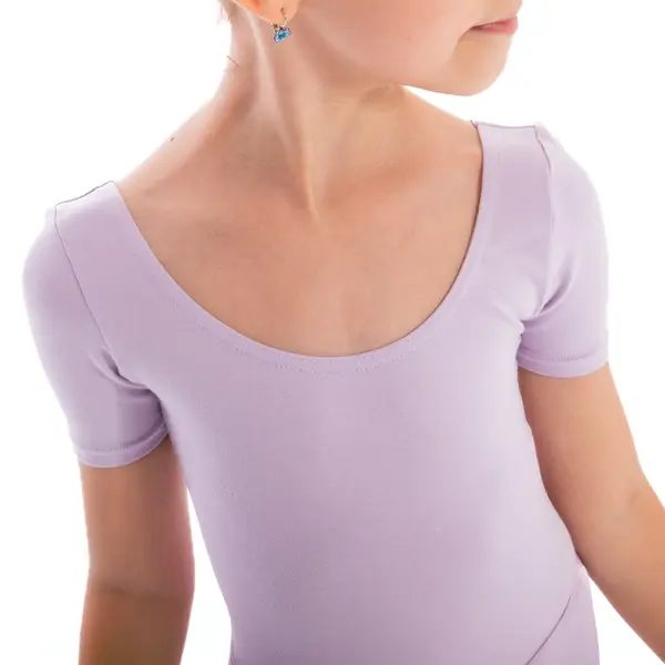 Capezio Leotard, costum de balet pentru copii cu maneca scurta