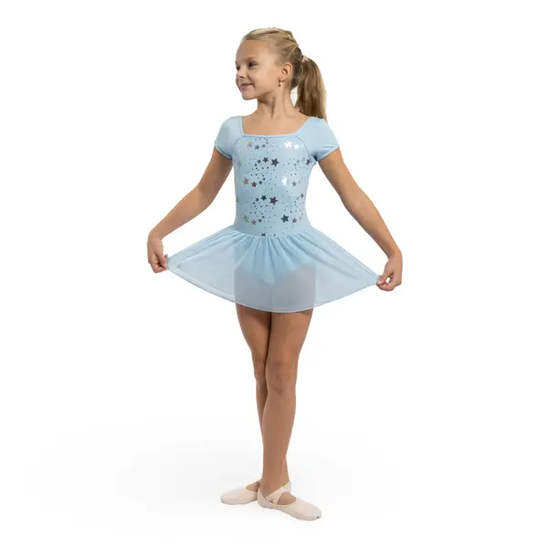 Capezio Star Struck, dres pentru fete cu fustiţă