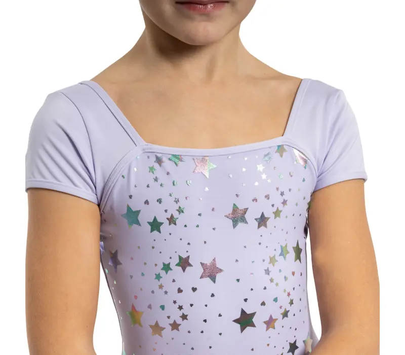 Capezio Star Struck, dres pentru fete cu fustiţă - Violet lavandă Capezio