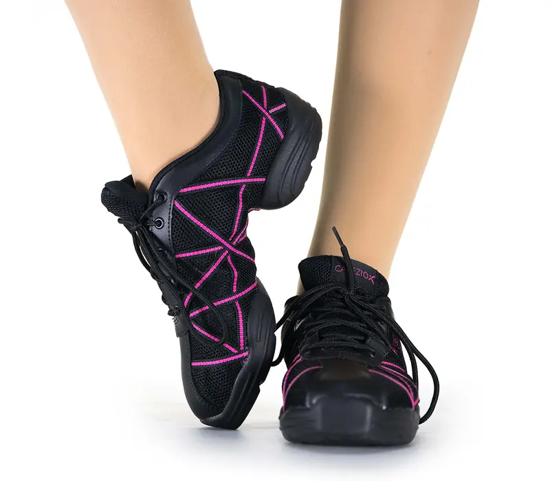 Capezio Web Dansneaker, adidaşi pentru copii - Roz aprins - hot pink