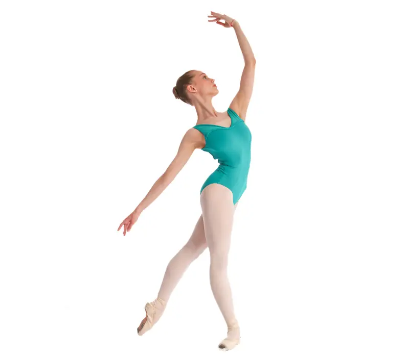 Bloch Ava,dres cu bretele groase - Verde Jade Bloch