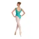 Bloch Ava,dres cu bretele groase - Verde Jade Bloch