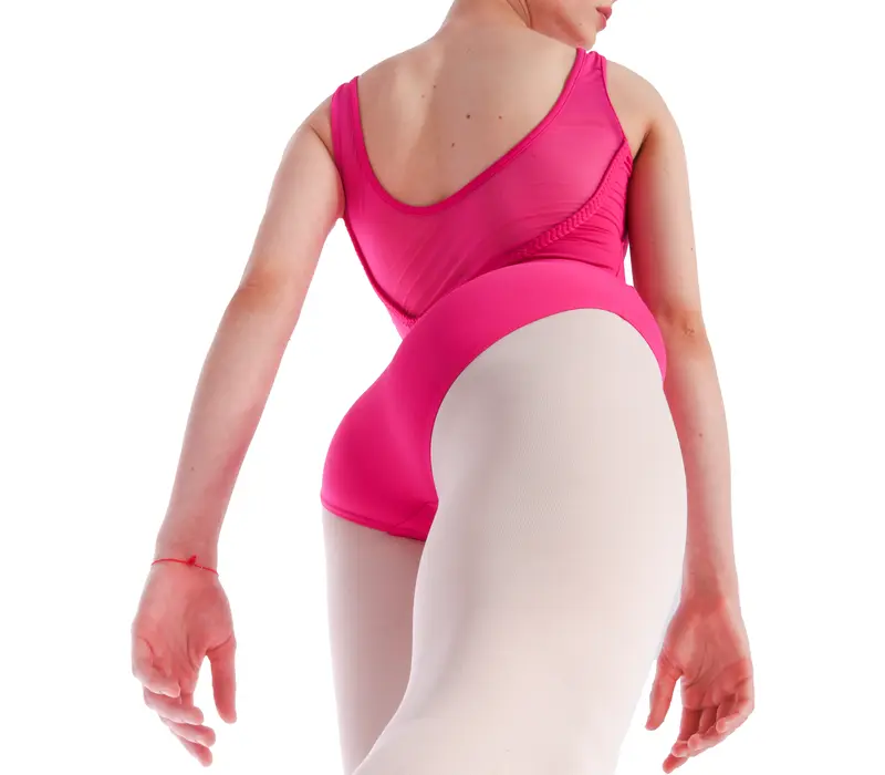 Bloch Ava,dres cu bretele groase - Fuchsia