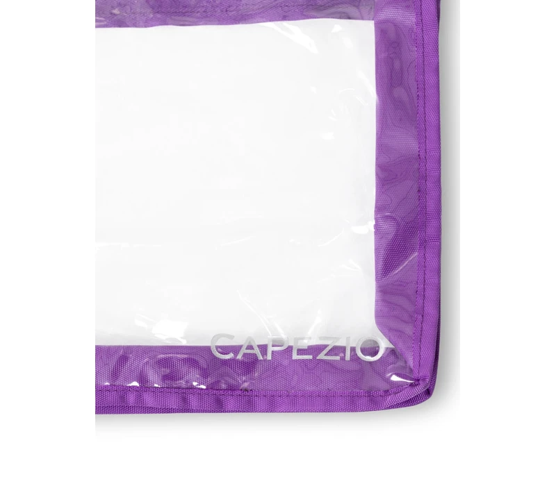 Capezio, husă pentru îmbrăcăminte cu ornamente colorate  - Violet - purple