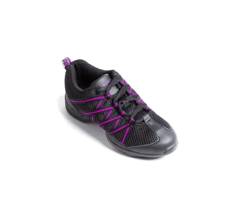 Bloch Criss Cross, adidaşi pentru copii - Negru/violet