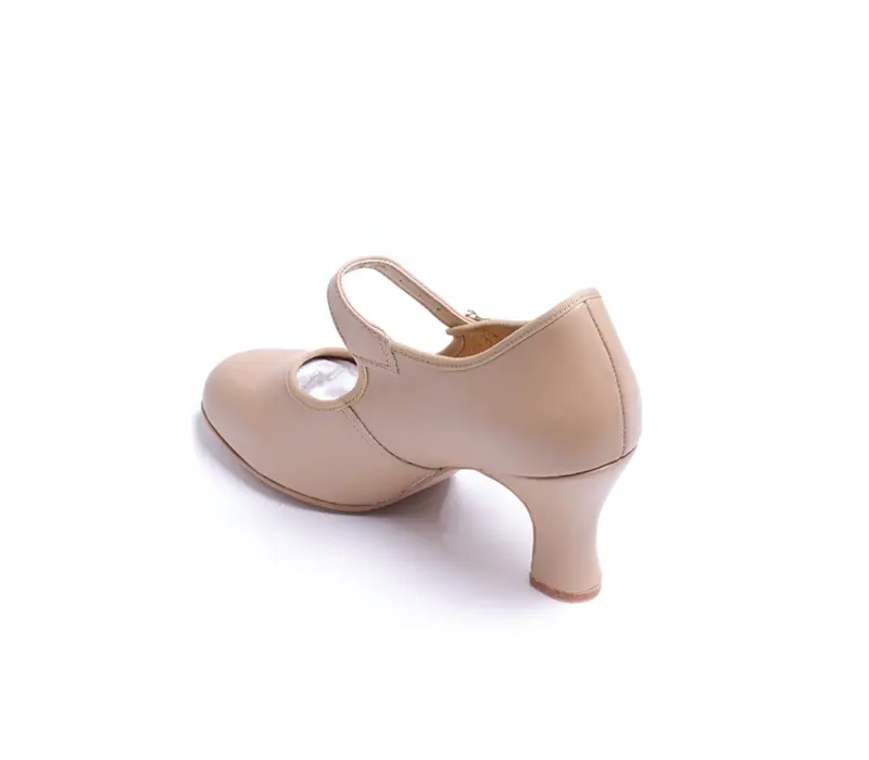 Freed of London Show Shoe 3", pantofi de caracter - Tan Freed